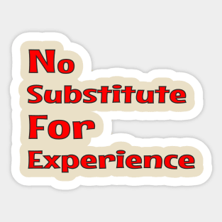 Experience Sticker